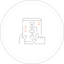 chart on ipad icon