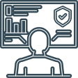 data and graph icon